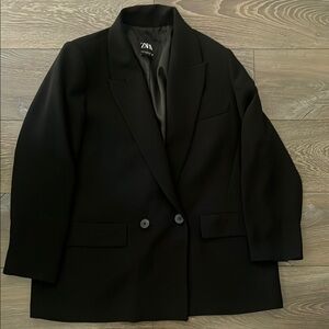 Zara oversized double breasted Blazer